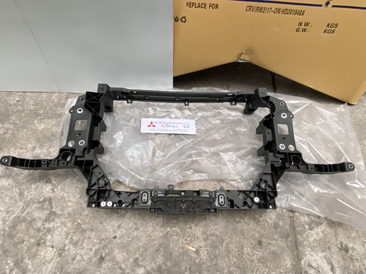 Xương đỡ dàn nóng két nước xe honda CRV 2018-2020